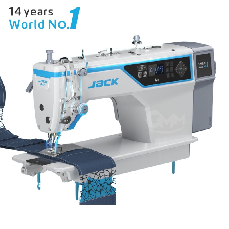 JACK A4C-C NTB-system Single needle computer lockstitch machine complete set