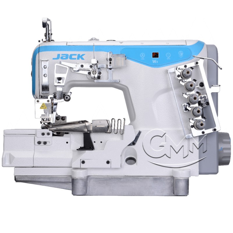 JACK W4D-02 Direct Drive interlock machine with piping set - tape binding