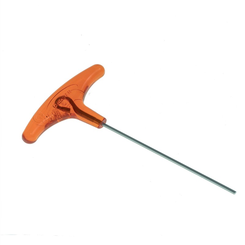 CHEWREN T Key 2.5mm ခြောက်‌ဒေါင့်စကူလှည့် T အနီရောင် 128-3